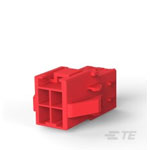 TE Connectivity 1-368589-2 PDL 4P Cap 3.96mm Dual Row Male Shrouded