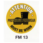 Beaverswood Floor Marker 430mm dia. Protective Footwear.