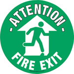 Beaverswood Floor Marker 430mm dia. Fire Exit