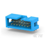 TE Connectivity 2-1761605-5 Pin Header 14 Positions R/A Low Profile Male Unshrd