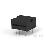 TE Connectivity 5746613-1 Header 8DIP Male Shrouded Plug With Cover