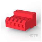 TE Connectivity 3-640428-5 MATE-N-LOK Connector Female Unshrouded Red 22 AWG