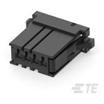 TE Connectivity 1-178288-4 Headers 4P Female Housing Unshrouded