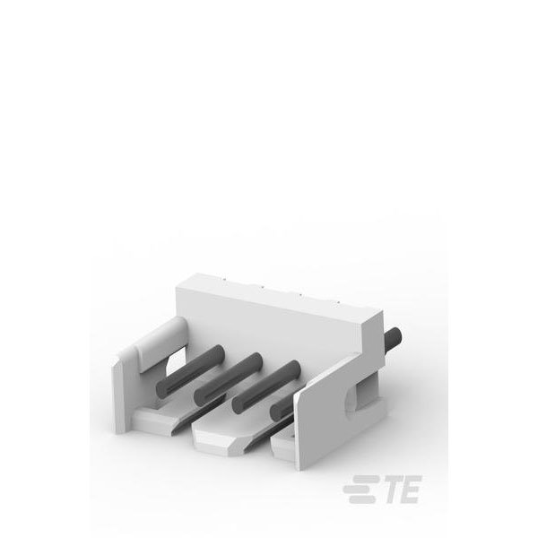 TE Connectivity 292161-4 Header Male 4P Vertical Unshrouded Wire ...