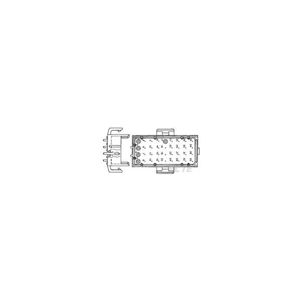 Click to view product details and reviews for Te Connectivity 2 640497 4 Combination Line Connector Male 2 Conta.