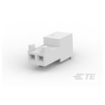 TE Connectivity 3-643814-2 Closed Connector Female Shrouded 2P White 24AWG