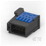 TE Connectivity 2-1473562-4 RITS Female Shrouded Plug 2MM 04P Blue