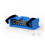 TE Connectivity 2-1761608-6 Connector Header Male 16 Positions 0.100 Unshrouded