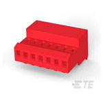 TE Connectivity 3-640440-7 Connector Female Unshrouded 7P 22AWG Red Stripe