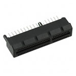 Amphenol 10018783-10211TLF PCI Express Card Edge Connector Female Shrouded 64P