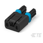 TE Connectivity 2106135-2 Lighting Conn Plug Sealed Plastic 2 Positions Female