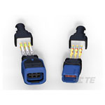 TE Connectivity D369-P66-NS0 Rectangular Connector Socket Female 6 Way 6P