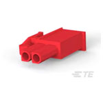 TE Connectivity 1-172165-2 Pin Socket Connectors Plug HSG 2P Female Unshrouded
