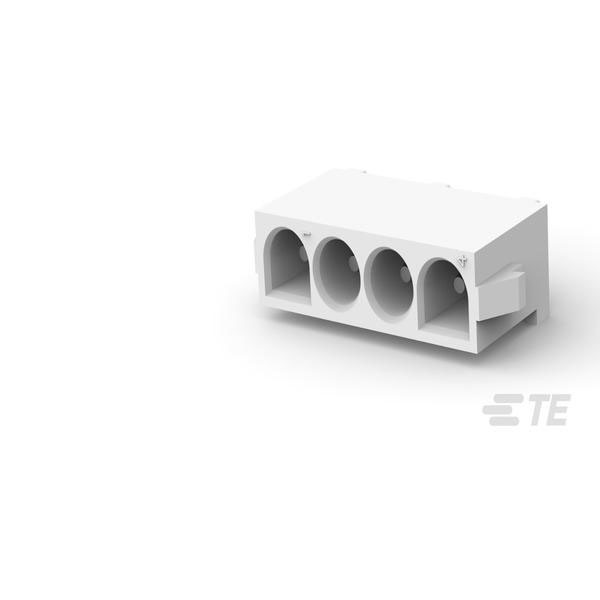 TE Connectivity 350430-1 Pin & Socket Connector Male Unshrouded 4 ...