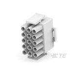 TE Connectivity 350736-1 Pin & Socket Connector Plug 15 Positions Unshrouded