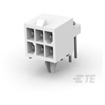 TE Connectivity 1-770969-0 P&S Conn Header 6Pos Right-Angled Tin Dual Row Male