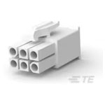 TE Connectivity 172339-1 Universal Pin & Socket Connector Male Unshrouded 6POS