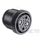 TE Connectivity 206612-1 Circular Connector Plug Male Shrouded 23-22M