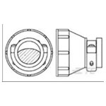 TE Connectivity 182655-1 Circular Connector Female Unshrouded 17 Size Clamp