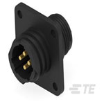 TE Connectivity 208283-4 Circular Connector Female Solder 4 Contacts