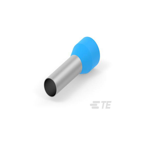 TE Connectivity 2-966067-7 Wire Ferrule Insulated Ferrule Blue 24-...