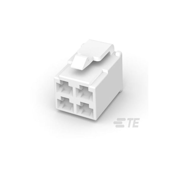 TE Connectivity 172134-1 250 Series Plug Female 4Pin Unshrouded ...