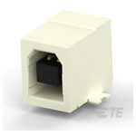 TE Connectivity 1734346-1 USB Connector B Female Shrouded 4Pos R/A SMT 30u