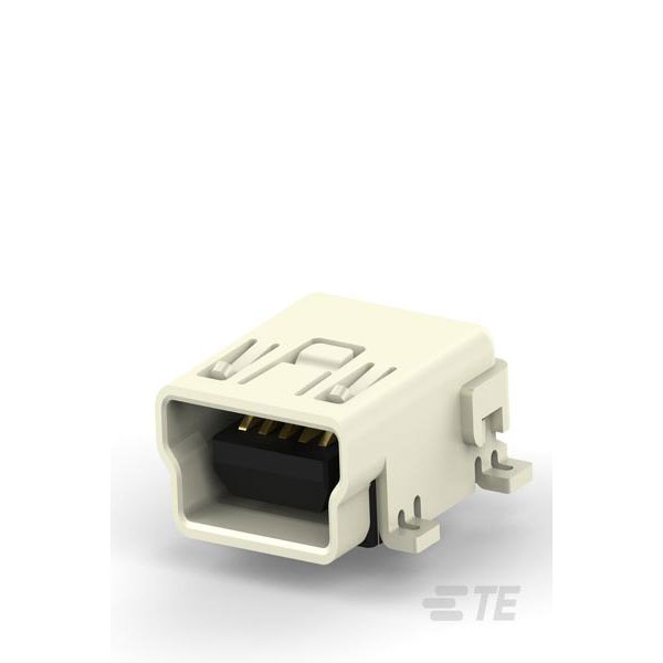 TE Connectivity 1734035-4 USB Connector Female Right Angle 5 Contacts