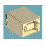 Amphenol 61729-1011BLF USB Connector Female R/A Style B Unshrouded