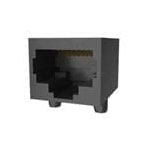 Amphenol 54602-908LF ModJak Shallow Latch Male Connector Shrouded 8Pin