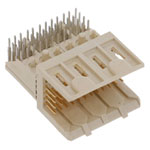 Amphenol ICC HM1L42AAP000H6PLF Metral Connector Male Shrouded 4x12 RA STB