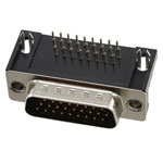 Amphenol 10090926-P264XLF HD DSub R/A 26-Way Male Unshrouded