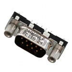 Amphenol ICC D09P24A6GV00LF DSub Connector Male 9P Straight Pin Solder
