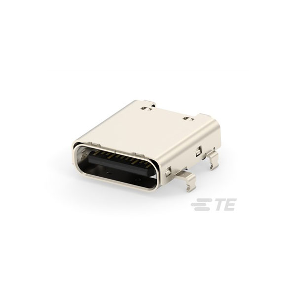 TE Connectivity 2388749-1 USB Connector Female 24 Contacts Right A...