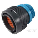 TE Connectivity HDP26-24-31PE-L015 Plug 31P Black Male Threaded Unshrouded