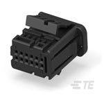 TE Connectivity 2312212-1 NanoMQS Male Connector 12 Positions Shrouded Housing