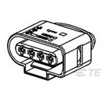 TE Connectivity 638245-1 Combination Line Connector Female 4 Contacts