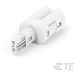 TE Connectivity 293650-4 Board Connector Female Unshrouded White 2 Contacts