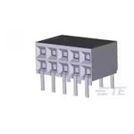 TE Connectivity 5146140-4 10 ModII Horizontal DR 10P Female Shrouded Connector