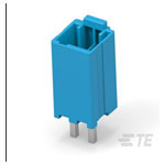 TE Connectivity 2423324-2 Header Male Unshrouded 2P Blue 4.0mm Pitch