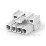 TE Connectivity 3-2408780-4 HCI Plug Female Unshrouded 4P White 6.2 Pitch