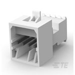 TE Connectivity 3-647001-4 MTA100 Connector Female Unshrouded 4P Tin Plating