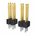 Amphenol ICC 77313-152-12LF BergStik Connector Shrouded Male Straight 2.54mm