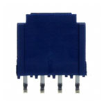 Amphenol ICC 76382-404LF DUBOX Connector Female Shrouded 4 POS 2.54mm Pitch