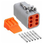 Amphenol Sine Systems ATM06-6S-KIT01 SMA To SMP CBL Kit Female Connector