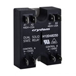 Sensata Crydom H12D4825D SSR Relay Dual Panel Mount 530VAC 25A IP00