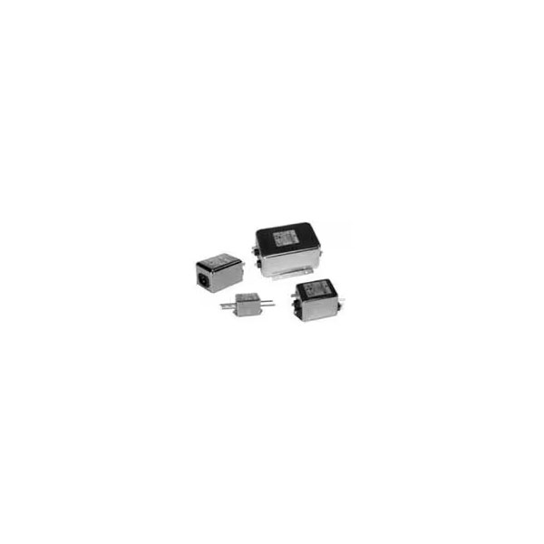 TE Connectivity 1-6609053-1 Power Line Filter 250VAC 15A Flange Mount