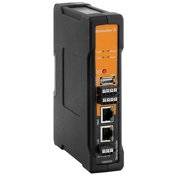 Weidmuller 1489940000 Router Compact Design Advanced Security Features