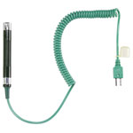 VOLTCRAFT TP-30 Surface probe  -40 up to +400 °C  Sensor type K