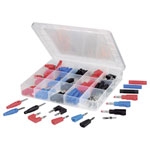 VOLTCRAFT SUBP84-03 Jack plug  Pin diameter: 4 mm   Blue Silver 84